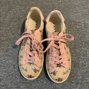 Coach,Tennis Sneakers Size 7.5B